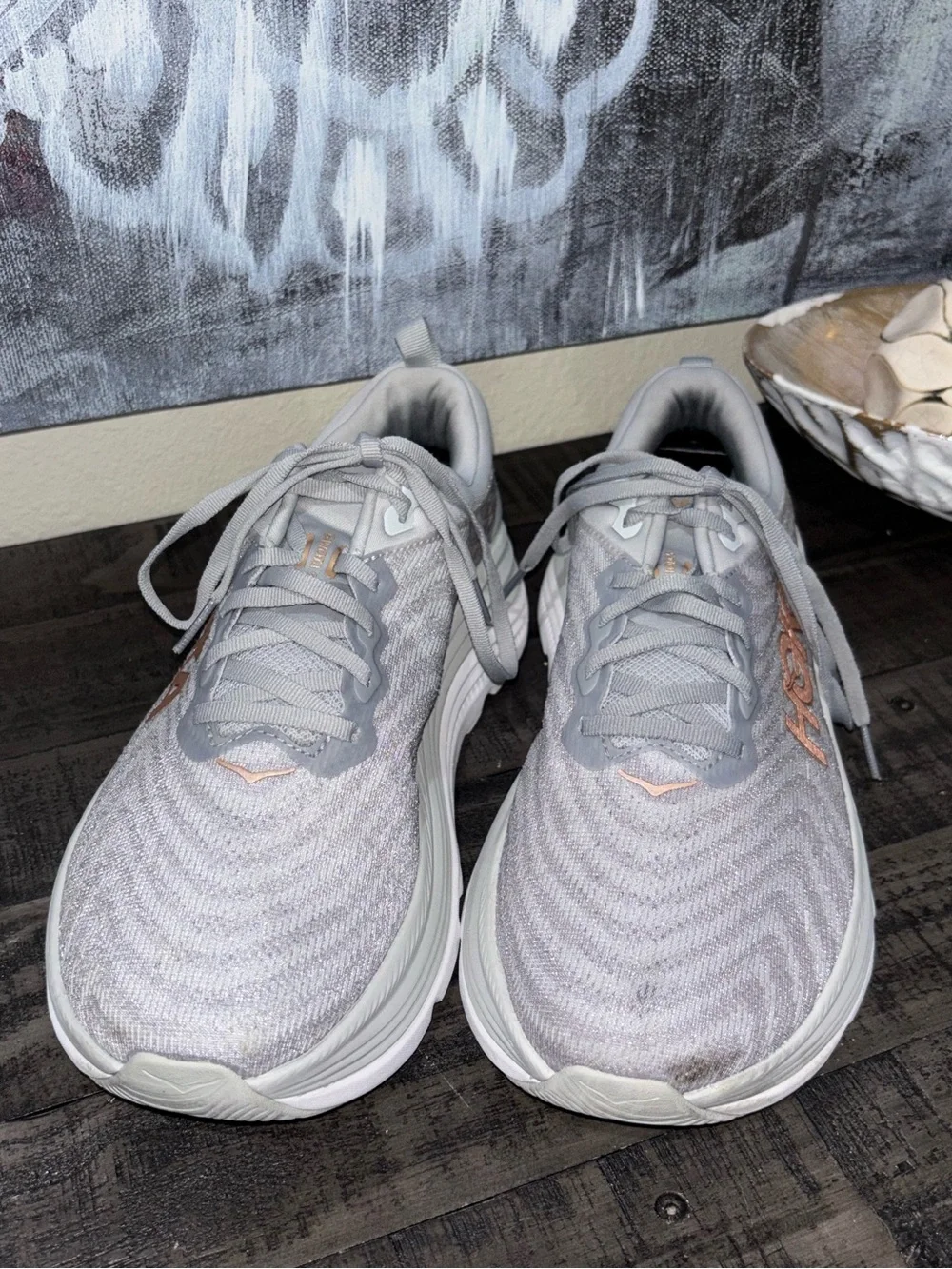 HOKA Gaviota 5 running shoes WOMENS SZ 10.5 wide